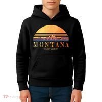 Montana Big Sky Country Kids Hoodie thumb 4
