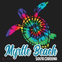Myrtle Beach Souvenirs Tie Dye Save Sea Turtle S Carolina Women's Sweatshirt thumb 2