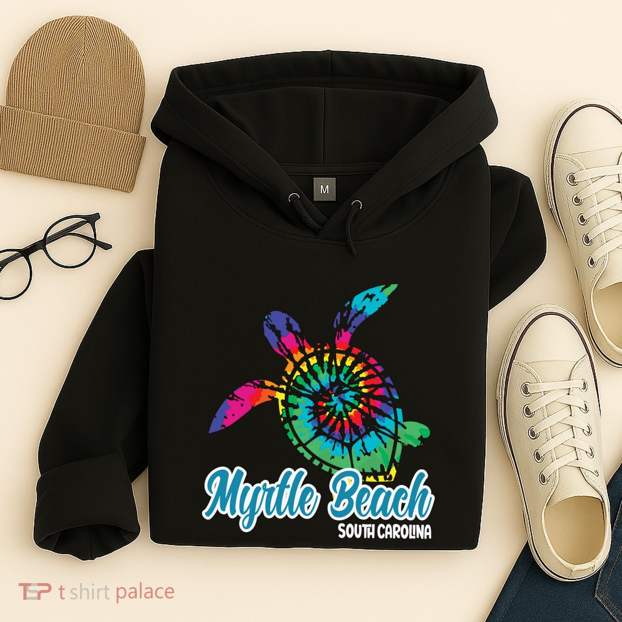 Myrtle Beach Souvenirs Tie Dye Save Sea Turtle S Carolina Hoodie