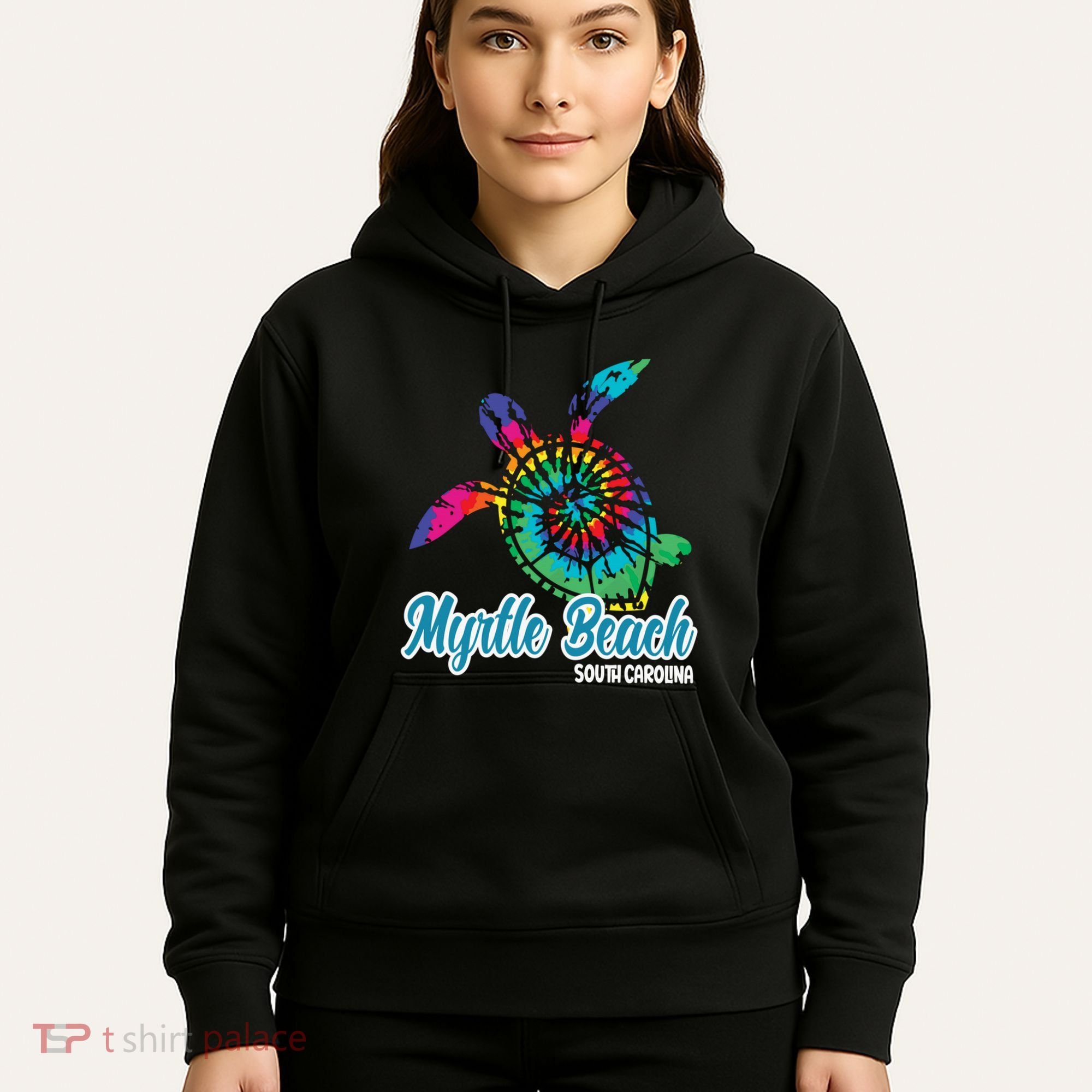 Myrtle Beach Souvenirs Tie Dye Save Sea Turtle S Carolina Hoodie