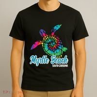 Myrtle Beach Souvenirs Tie Dye Save Sea Turtle S Carolina T-Shirt thumb 3