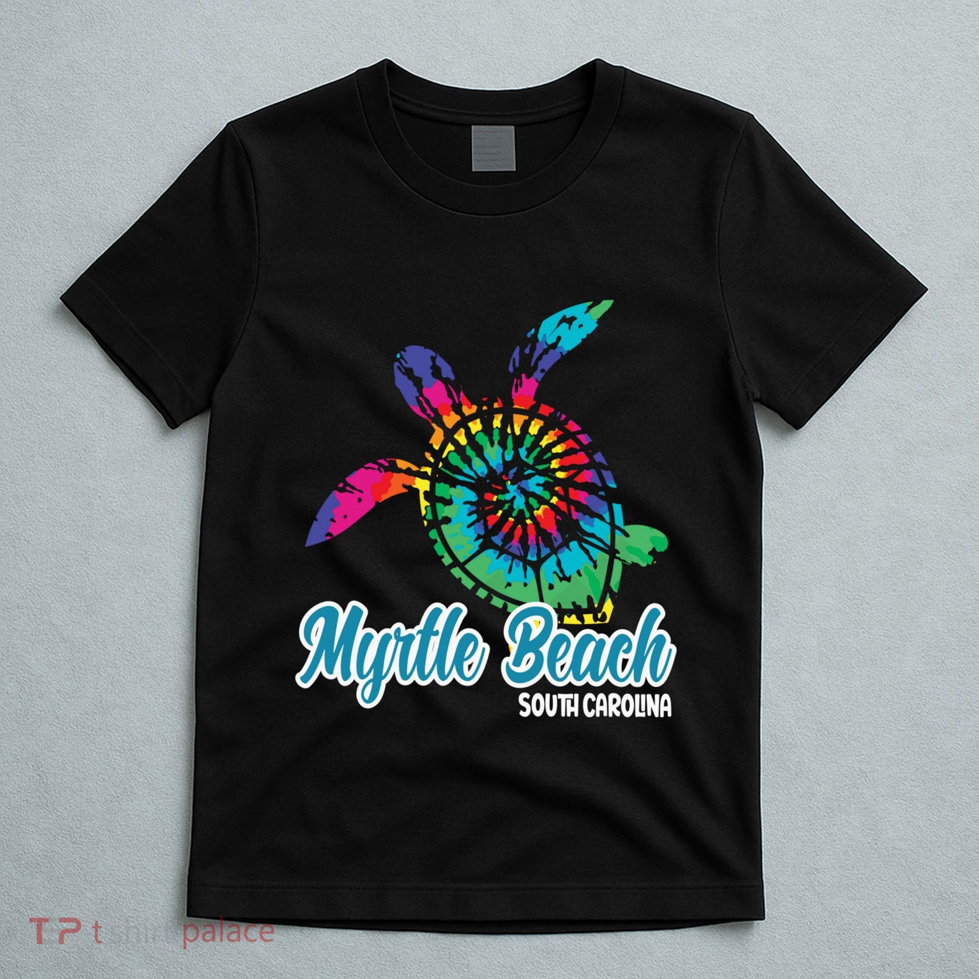 Myrtle Beach Souvenirs Tie Dye Save Sea Turtle S Carolina T-Shirt