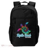 Myrtle Beach Souvenirs Tie Dye Save Sea Turtle S Carolina Backpack thumb 0