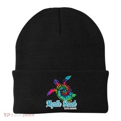 Myrtle Beach Souvenirs Tie Dye Save Sea Turtle S Carolina Beanie
