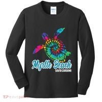 Myrtle Beach Souvenirs Tie Dye Save Sea Turtle S Carolina Kids Long Sleeve Shirt thumb 0