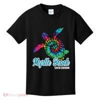 Myrtle Beach Souvenirs Tie Dye Save Sea Turtle S Carolina Kids T-Shirt thumb 0