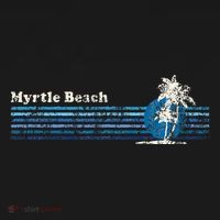 Myrtle Beach Sc Vintage 80s Palm Trees Sunset T-Shirt thumb 7