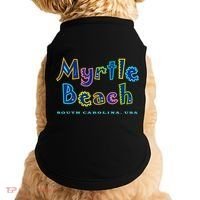 Myrtle Beach South Carolina Souvenir Cool Gift Doggie Tank thumb 0