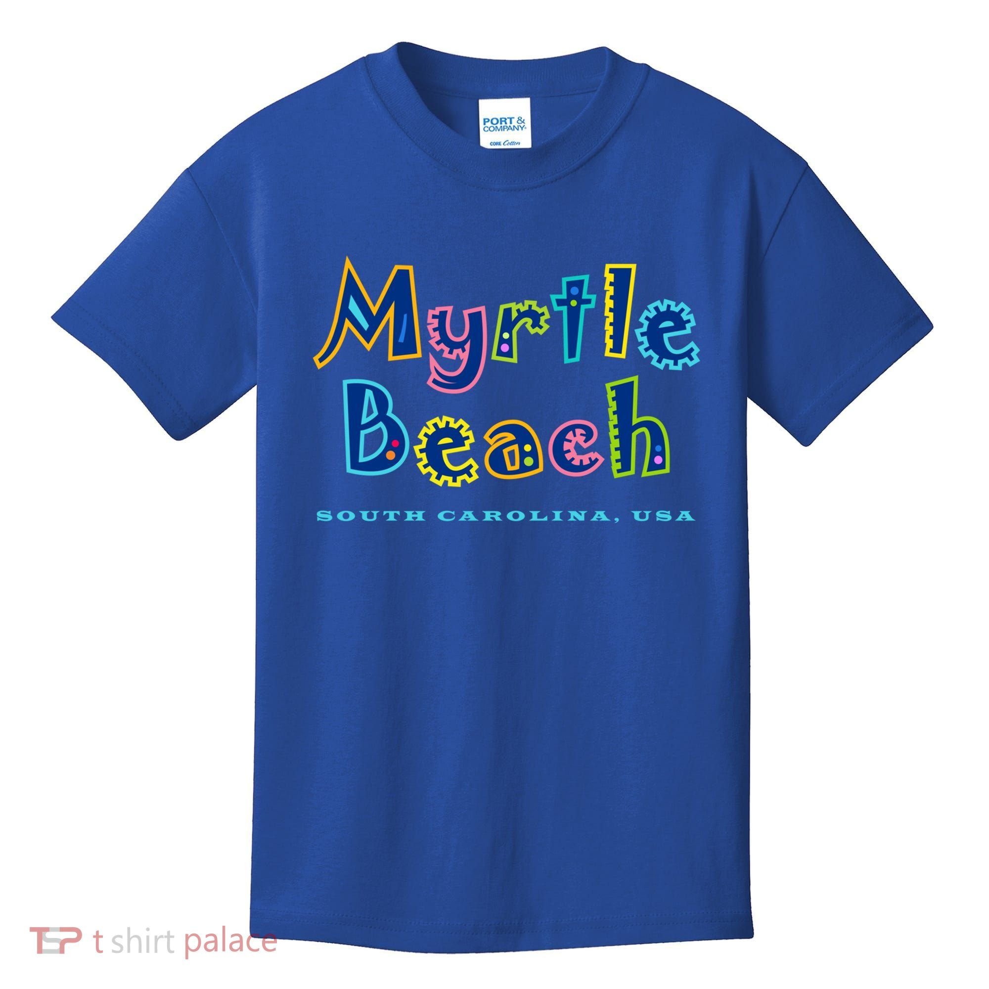 Myrtle Beach South Carolina Souvenir Cool Gift Kids T-Shirt