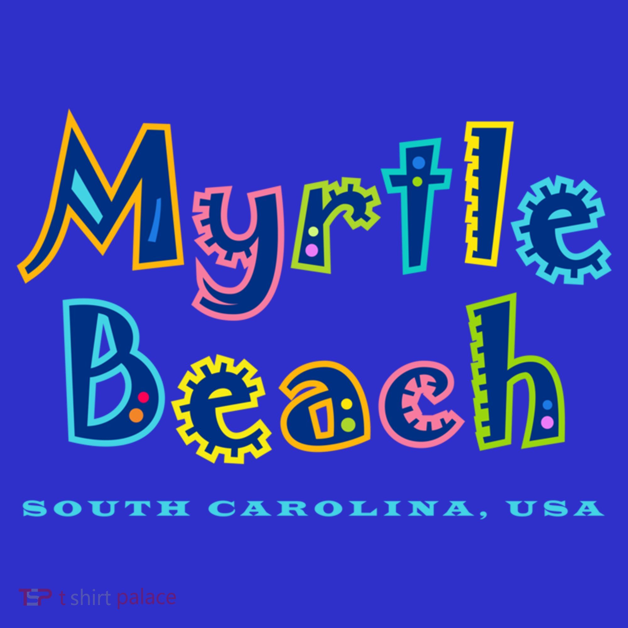Myrtle Beach South Carolina Souvenir Cool Gift Kids T-Shirt
