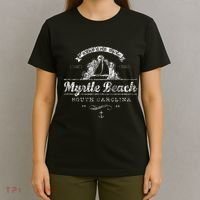 Myrtle Beach Sc Sailboat Vintage Nautical T-Shirt thumb 4