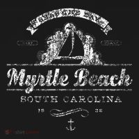 Myrtle Beach Sc Sailboat Vintage Nautical T-Shirt thumb 7