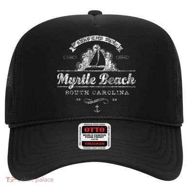 Myrtle Beach Sc Sailboat Vintage Nautical Hat