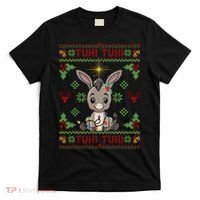 Mi Burrito Sabanero Mexican Funny Tuki Tuki Donkey Ugly Xmas T-Shirt thumb 0