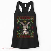 Mi Burrito Sabanero Mexican Funny Tuki Tuki Donkey Ugly Xmas Women's Tank Top thumb 0