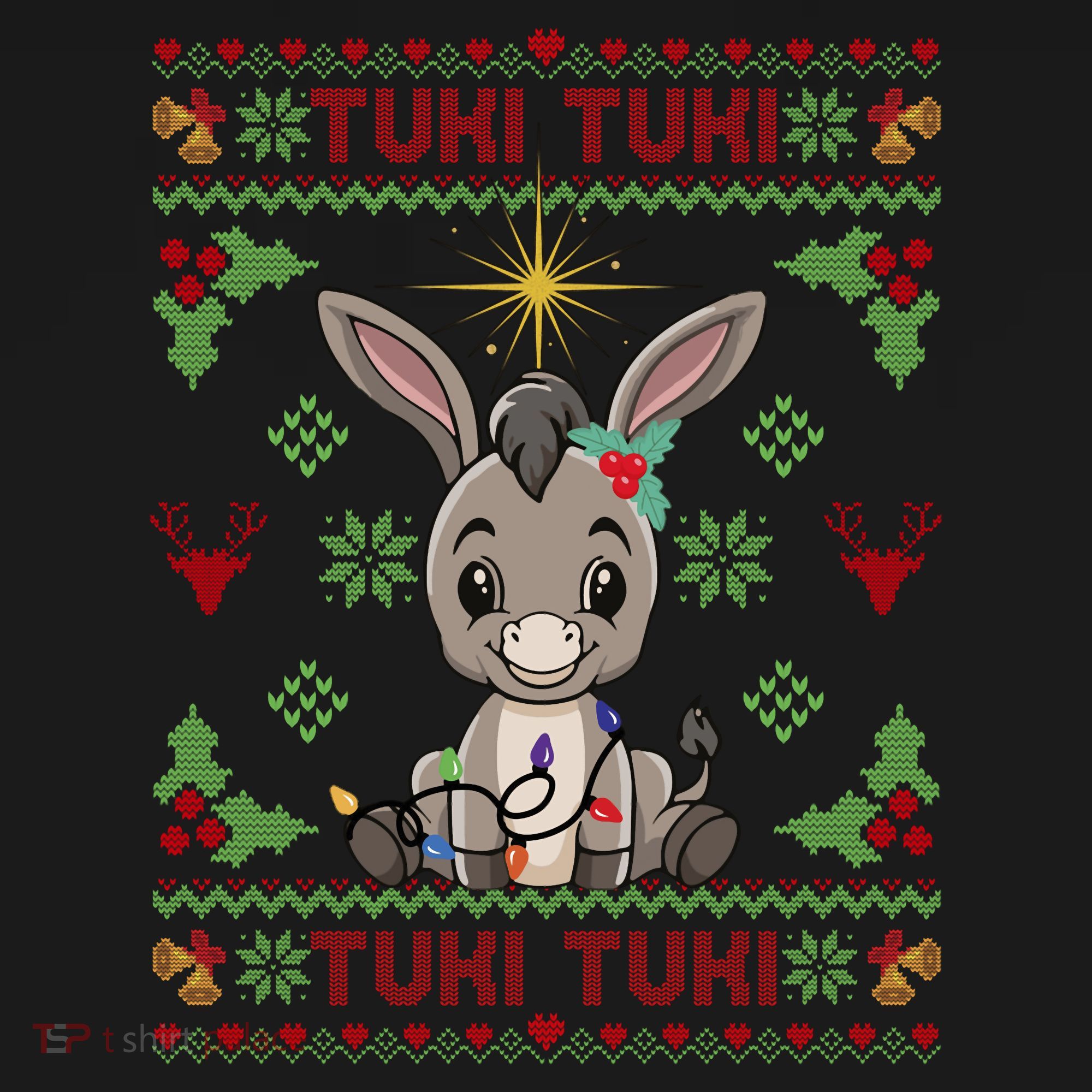 Mi Burrito Sabanero Mexican Funny Tuki Tuki Donkey Ugly Xmas Women's Tank Top