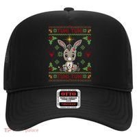 Mi Burrito Sabanero Mexican Funny Tuki Tuki Donkey Ugly Xmas Hat thumb 0