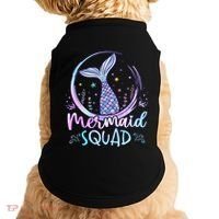 Mermaid Birthday Squad Party Doggie Tank thumb 0