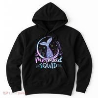 Mermaid Birthday Squad Party Hoodie thumb 0