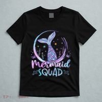 Mermaid Birthday Squad Party T-Shirt thumb 5