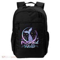 Mermaid Birthday Squad Party Backpack thumb 0