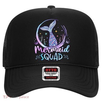 Mermaid Birthday Squad Party Hat