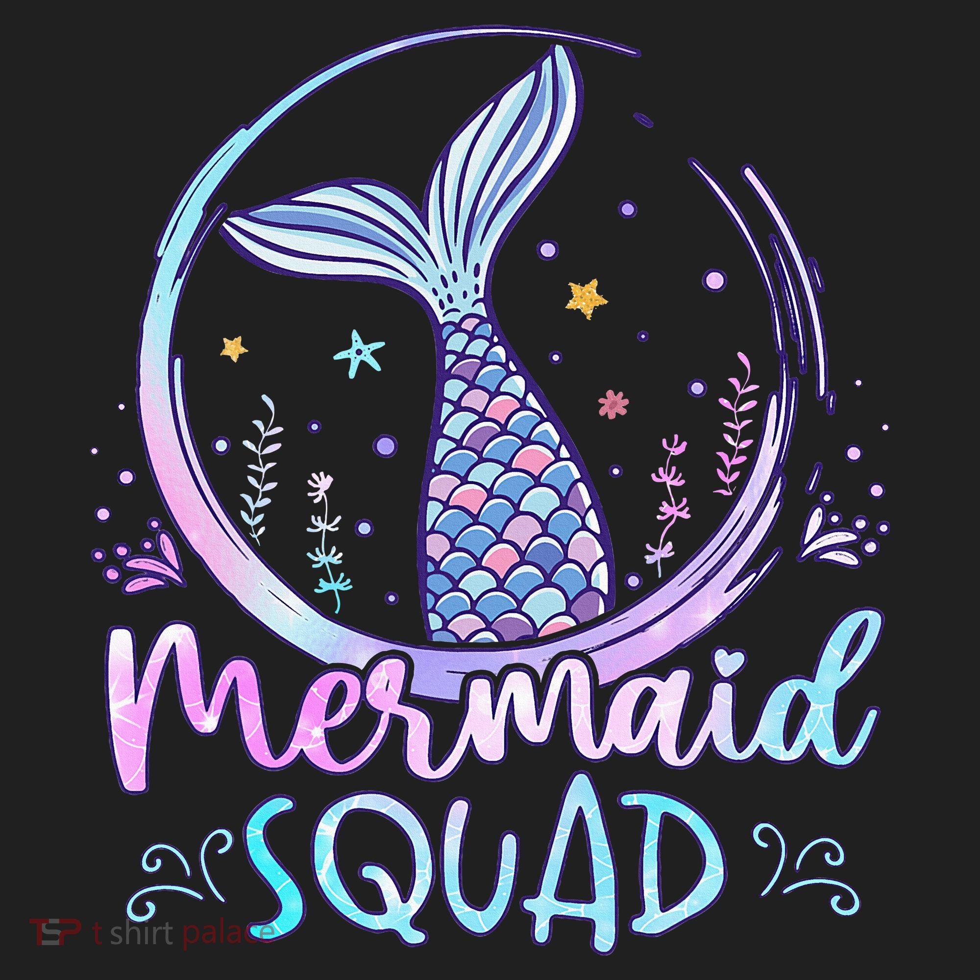 Mermaid Birthday Squad Party Hat