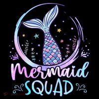 Mermaid Birthday Squad Party Toddler Hoodie thumb 2