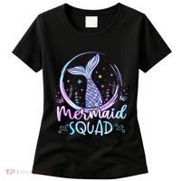 Mermaid Birthday Squad Party Women's T-Shirt thumb 0
