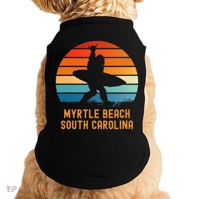 Myrtle Beach South Carolina Sasquatch Souvenir Doggie Tank