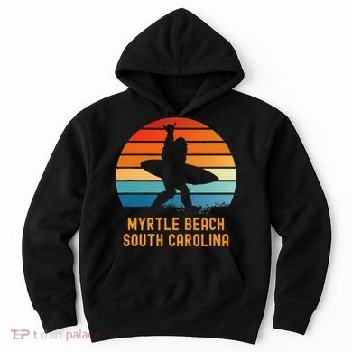 Myrtle Beach South Carolina Sasquatch Souvenir Hoodie