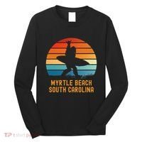 Myrtle Beach South Carolina Sasquatch Souvenir Long Sleeve Shirt thumb 0