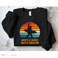 Myrtle Beach South Carolina Sasquatch Souvenir Sweatshirt thumb 2