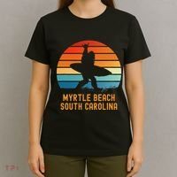 Myrtle Beach South Carolina Sasquatch Souvenir T-Shirt thumb 4