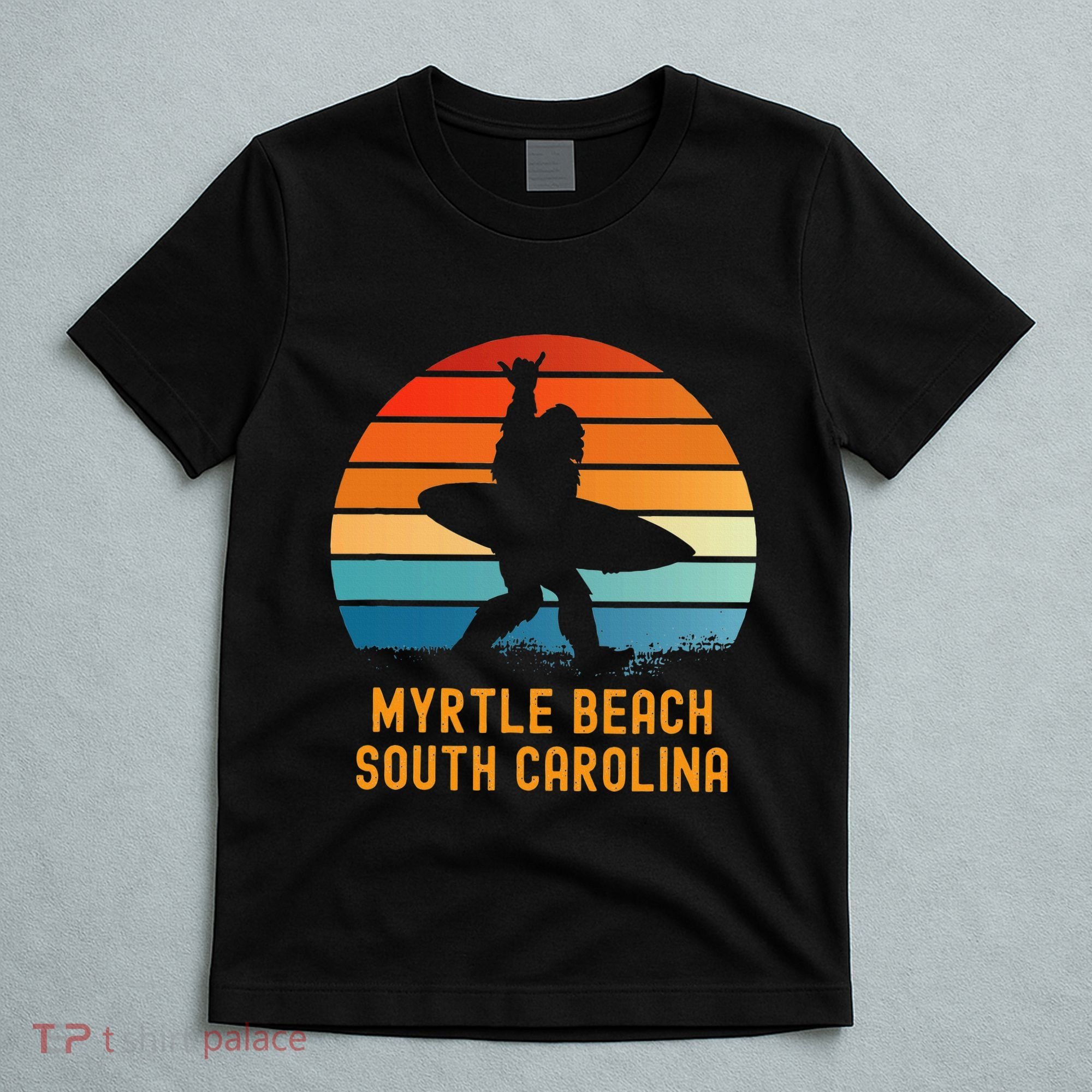 Myrtle Beach South Carolina Sasquatch Souvenir T-Shirt