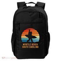 Myrtle Beach South Carolina Sasquatch Souvenir Backpack thumb 0