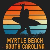 Myrtle Beach South Carolina Sasquatch Souvenir Beanie thumb 2