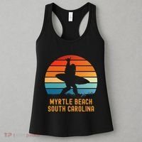 Myrtle Beach South Carolina Sasquatch Souvenir Women's Tank Top thumb 3
