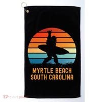 Myrtle Beach South Carolina Sasquatch Souvenir Golf Towel thumb 0
