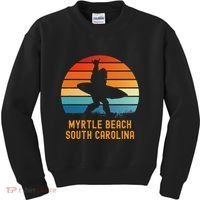 Myrtle Beach South Carolina Sasquatch Souvenir Kids Sweatshirt thumb 0