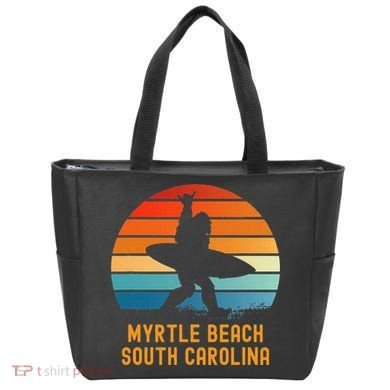 Myrtle Beach South Carolina Sasquatch Souvenir Tote Bag