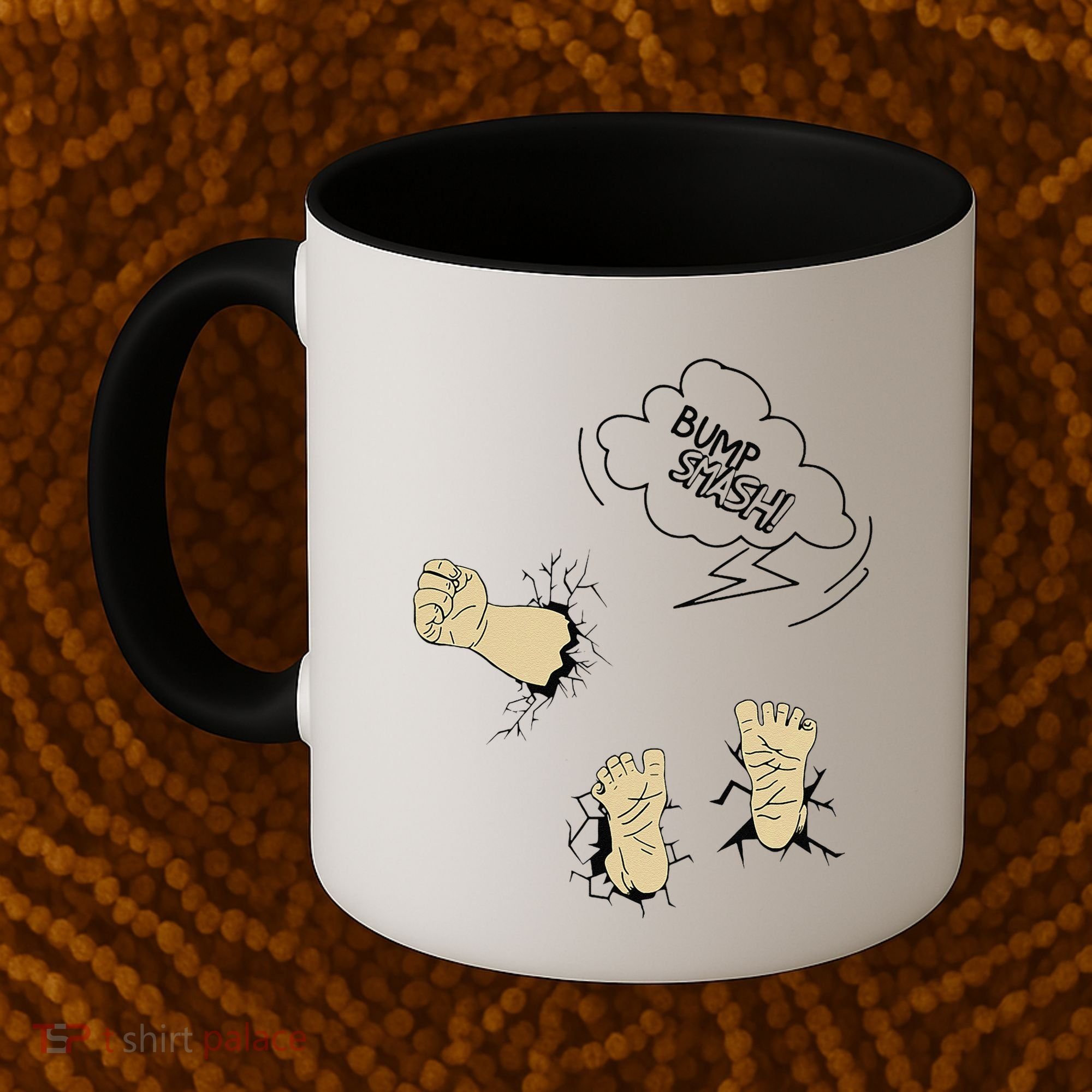 Maternity Bump Smash Cute And Funny Pregnancy Announcement Coffee Mug