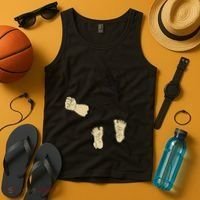 Maternity Bump Smash Cute And Funny Pregnancy Announcement Tank Top thumb 4