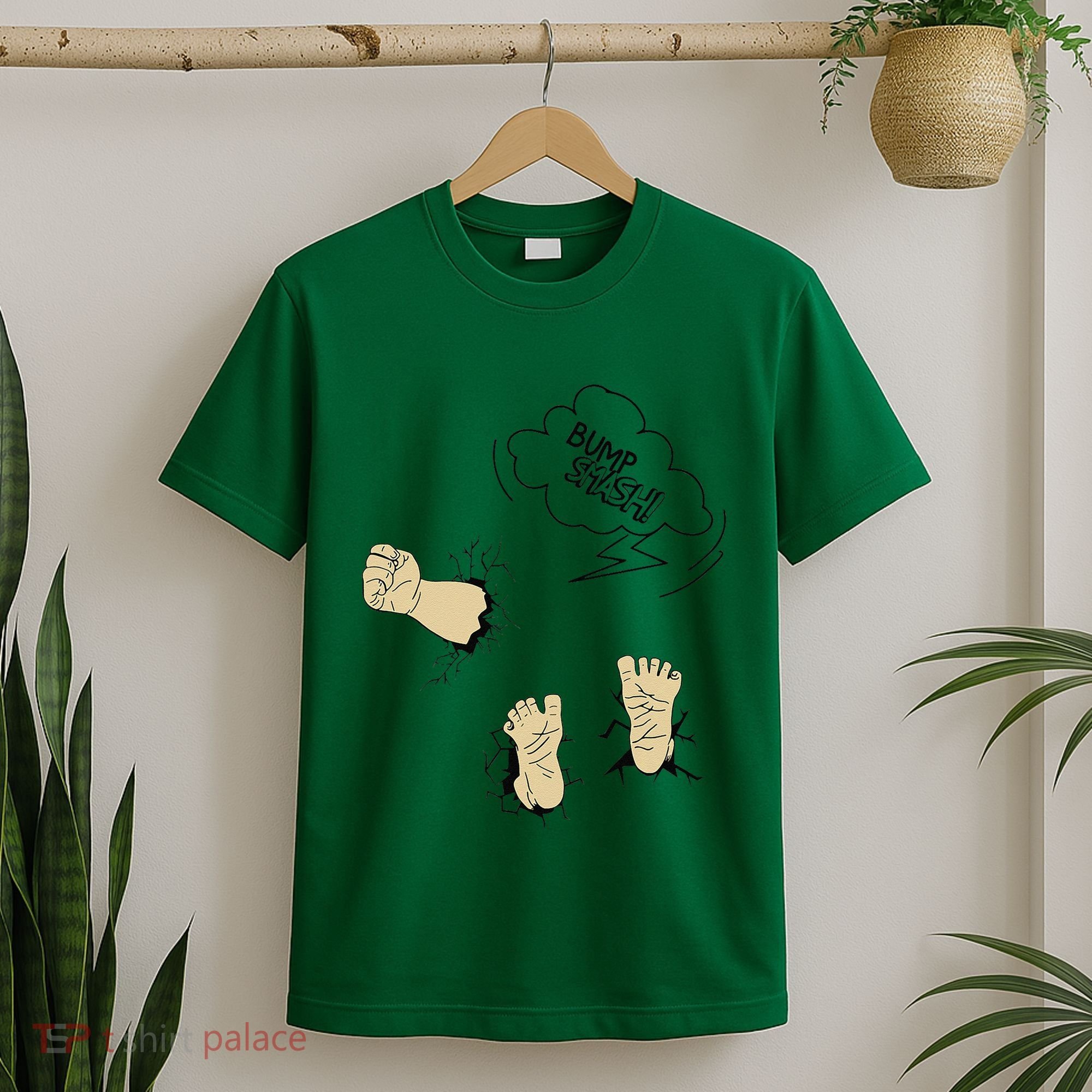 Maternity Bump Smash Cute And Funny Pregnancy Announcement T-Shirt