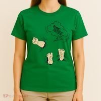 Maternity Bump Smash Cute And Funny Pregnancy Announcement T-Shirt thumb 4
