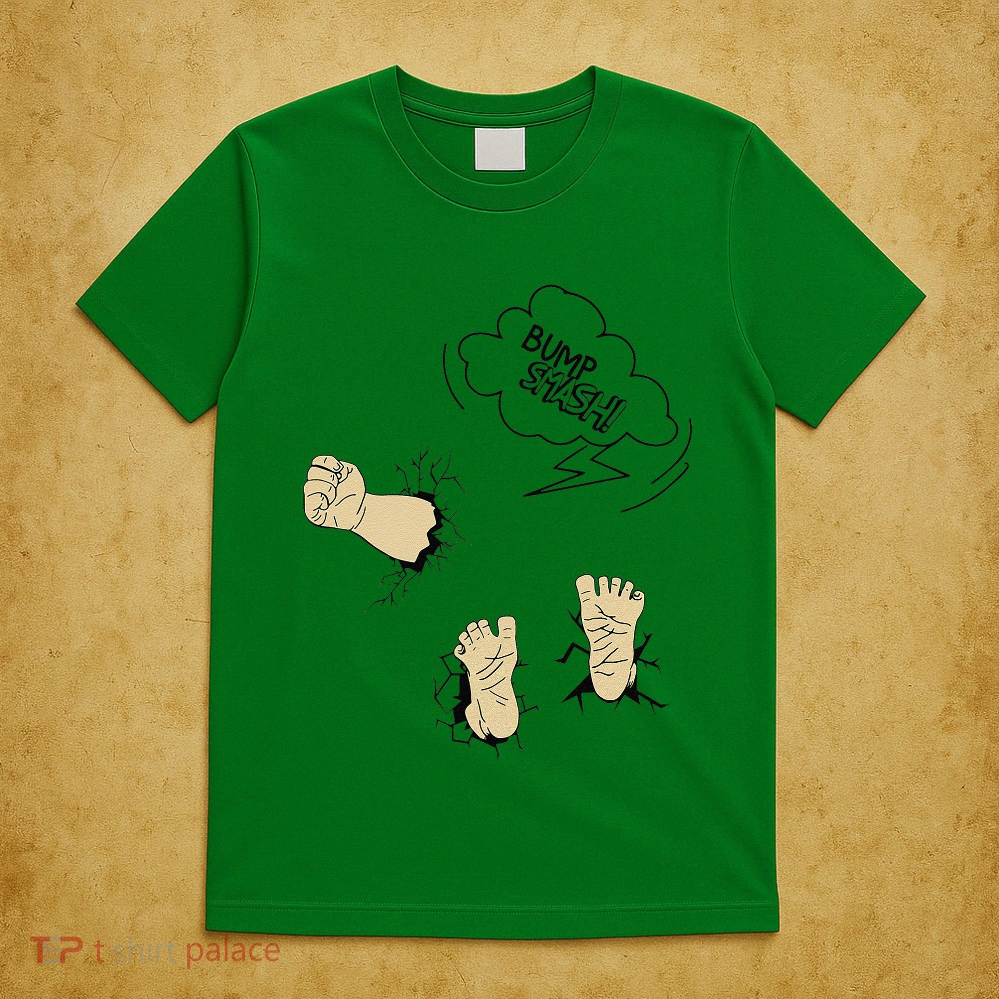 Maternity Bump Smash Cute And Funny Pregnancy Announcement T-Shirt