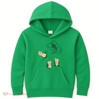 Maternity Bump Smash Cute And Funny Pregnancy Announcement Kids Hoodie thumb 0