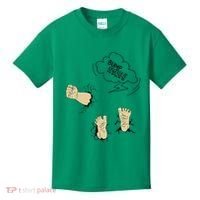 Maternity Bump Smash Cute And Funny Pregnancy Announcement Kids T-Shirt thumb 0