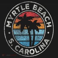 Myrtle Beach South Carolina Sc Vintage Retro 70s T-Shirt thumb 7