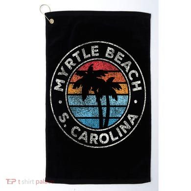 Myrtle Beach South Carolina Sc Vintage Retro 70s Golf Towel